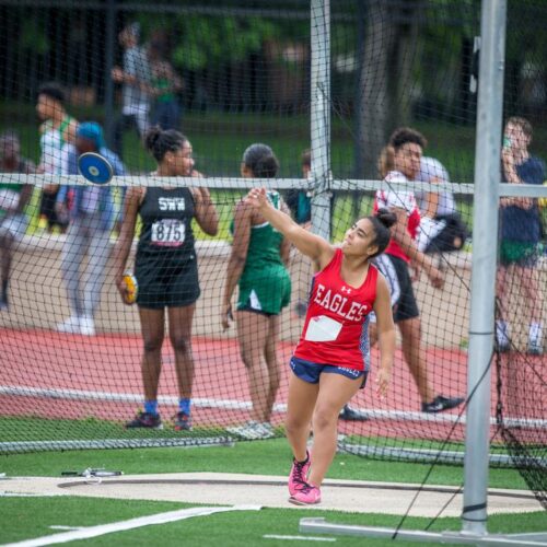 May 23, 2019: Action from DCSAA Track & Field Championships 2019 at Dunbar High School in Washington, D.C.. Cory Royster / Cory F. Royster Photography