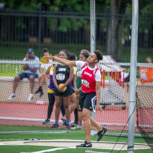 May 23, 2019: Action from DCSAA Track & Field Championships 2019 at Dunbar High School in Washington, D.C.. Cory Royster / Cory F. Royster Photography