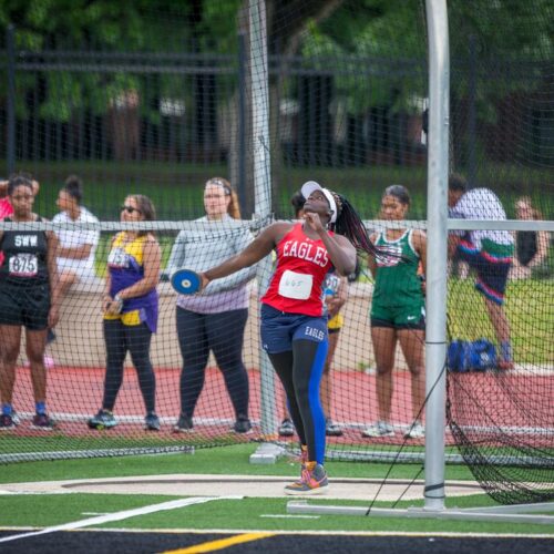 May 23, 2019: Action from DCSAA Track & Field Championships 2019 at Dunbar High School in Washington, D.C.. Cory Royster / Cory F. Royster Photography