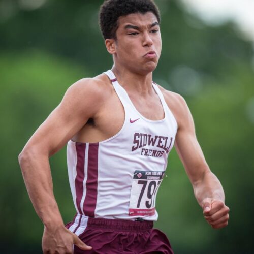 May 23, 2019: Action from DCSAA Track & Field Championships 2019 at Dunbar High School in Washington, D.C.. Cory Royster / Cory F. Royster Photography