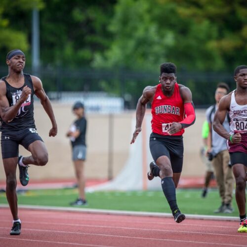 May 23, 2019: Action from DCSAA Track & Field Championships 2019 at Dunbar High School in Washington, D.C.. Cory Royster / Cory F. Royster Photography