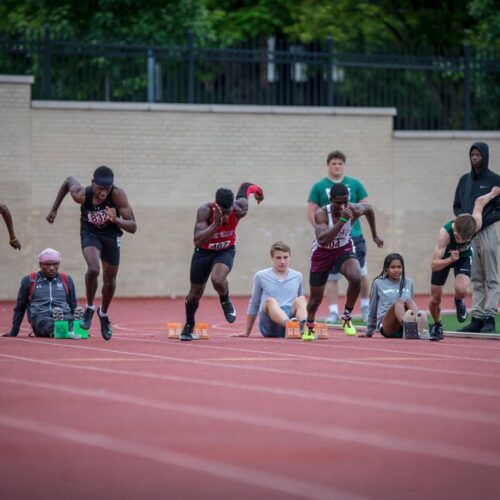 May 23, 2019: Action from DCSAA Track & Field Championships 2019 at Dunbar High School in Washington, D.C.. Cory Royster / Cory F. Royster Photography