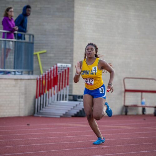 May 22, 2019: Action from DCSAA Track & Field Championships 2019 at Dunbar High School in Washington, D.C.. Cory Royster / Cory F. Royster Photography