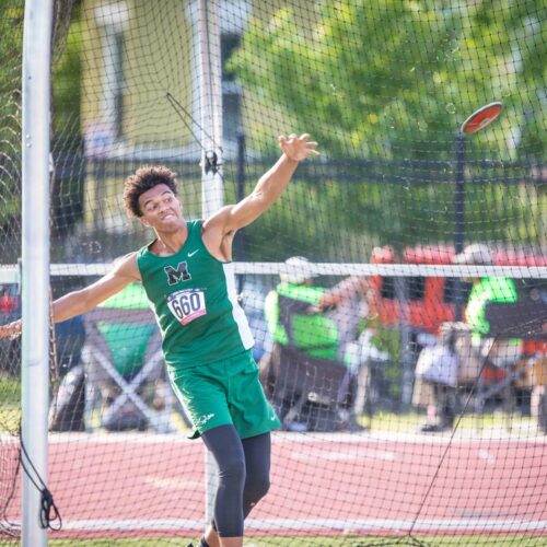 May 22, 2019: Action from DCSAA Track & Field Championships 2019 at Dunbar High School in Washington, D.C.. Cory Royster / Cory F. Royster Photography