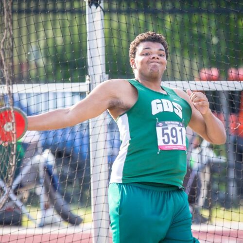 May 22, 2019: Action from DCSAA Track & Field Championships 2019 at Dunbar High School in Washington, D.C.. Cory Royster / Cory F. Royster Photography