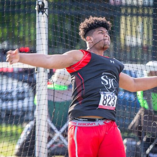 May 22, 2019: Action from DCSAA Track & Field Championships 2019 at Dunbar High School in Washington, D.C.. Cory Royster / Cory F. Royster Photography