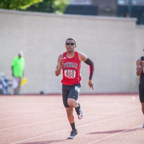 May 22, 2019: Action from DCSAA Track & Field Championships 2019 at Dunbar High School in Washington, D.C.. Cory Royster / Cory F. Royster Photography