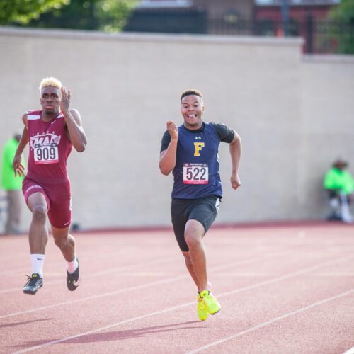 May 22, 2019: Action from DCSAA Track & Field Championships 2019 at Dunbar High School in Washington, D.C.. Cory Royster / Cory F. Royster Photography