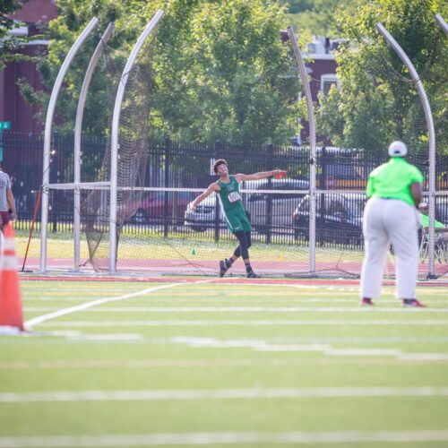 May 22, 2019: Action from DCSAA Track & Field Championships 2019 at Dunbar High School in Washington, D.C.. Cory Royster / Cory F. Royster Photography