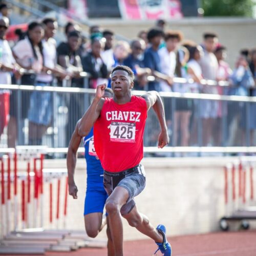 May 22, 2019: Action from DCSAA Track & Field Championships 2019 at Dunbar High School in Washington, D.C.. Cory Royster / Cory F. Royster Photography