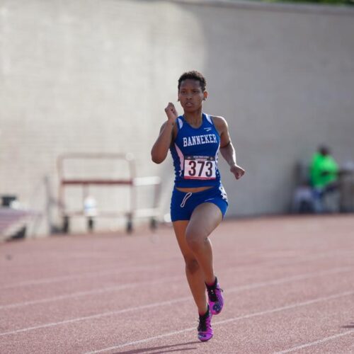 May 22, 2019: Action from DCSAA Track & Field Championships 2019 at Dunbar High School in Washington, D.C.. Cory Royster / Cory F. Royster Photography