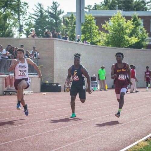 May 22, 2019: Action from DCSAA Track & Field Championships 2019 at Dunbar High School in Washington, D.C.. Cory Royster / Cory F. Royster Photography