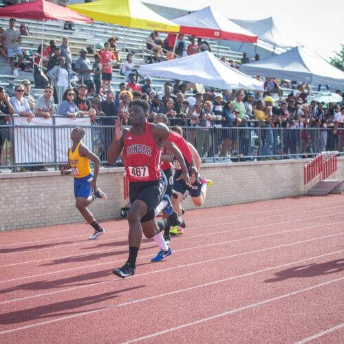 May 22, 2019: Action from DCSAA Track & Field Championships 2019 at Dunbar High School in Washington, D.C.. Cory Royster / Cory F. Royster Photography