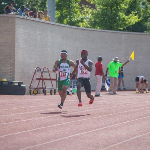 May 22, 2019: Action from DCSAA Track & Field Championships 2019 at Dunbar High School in Washington, D.C.. Cory Royster / Cory F. Royster Photography