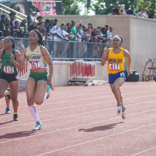 May 22, 2019: Action from DCSAA Track & Field Championships 2019 at Dunbar High School in Washington, D.C.. Cory Royster / Cory F. Royster Photography