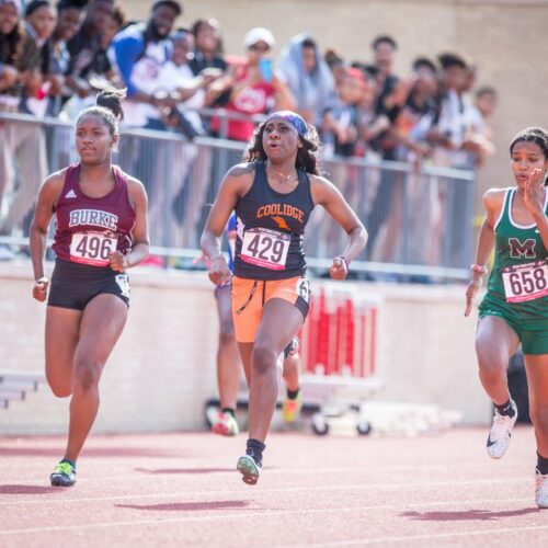 May 22, 2019: Action from DCSAA Track & Field Championships 2019 at Dunbar High School in Washington, D.C.. Cory Royster / Cory F. Royster Photography