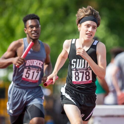 May 22, 2019: Action from DCSAA Track & Field Championships 2019 at Dunbar High School in Washington, D.C.. Cory Royster / Cory F. Royster Photography