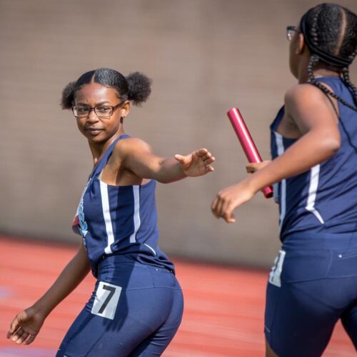 May 22, 2019: Action from DCSAA Track & Field Championships 2019 at Dunbar High School in Washington, D.C.. Cory Royster / Cory F. Royster Photography