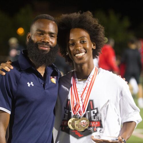 May 23, 2019: Action from DCSAA Track & Field Championships 2019 at Dunbar High School in Washington, D.C.. Cory Royster / Cory F. Royster Photography