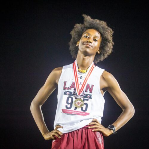 May 23, 2019: Action from DCSAA Track & Field Championships 2019 at Dunbar High School in Washington, D.C.. Cory Royster / Cory F. Royster Photography