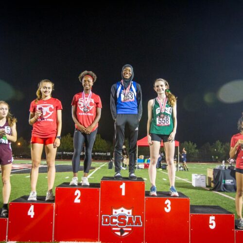 May 23, 2019: Action from DCSAA Track & Field Championships 2019 at Dunbar High School in Washington, D.C.. Cory Royster / Cory F. Royster Photography