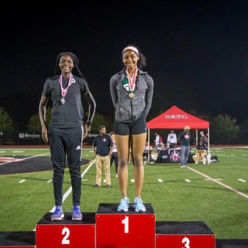 May 23, 2019: Action from DCSAA Track & Field Championships 2019 at Dunbar High School in Washington, D.C.. Cory Royster / Cory F. Royster Photography