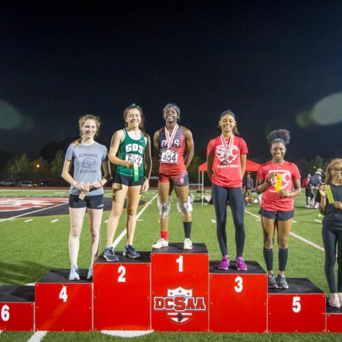 May 23, 2019: Action from DCSAA Track & Field Championships 2019 at Dunbar High School in Washington, D.C.. Cory Royster / Cory F. Royster Photography