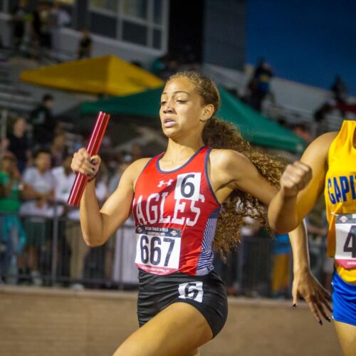 May 23, 2019: Action from DCSAA Track & Field Championships 2019 at Dunbar High School in Washington, D.C.. Cory Royster / Cory F. Royster Photography