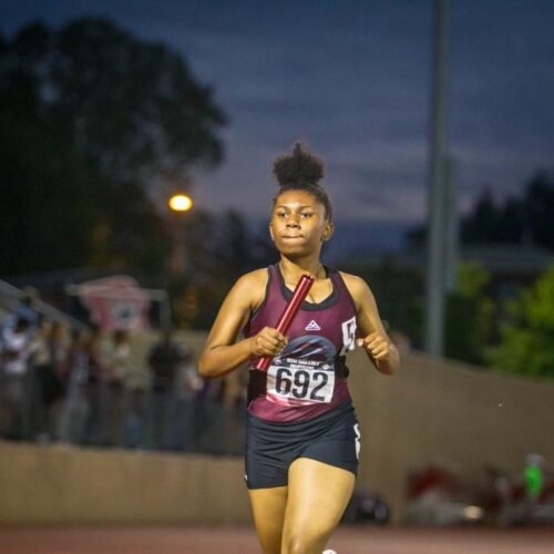 May 23, 2019: Action from DCSAA Track & Field Championships 2019 at Dunbar High School in Washington, D.C.. Cory Royster / Cory F. Royster Photography