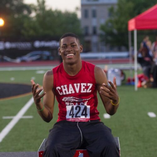 May 23, 2019: Action from DCSAA Track & Field Championships 2019 at Dunbar High School in Washington, D.C.. Cory Royster / Cory F. Royster Photography