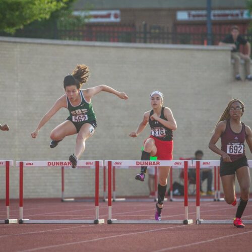 May 23, 2019: Action from DCSAA Track & Field Championships 2019 at Dunbar High School in Washington, D.C.. Cory Royster / Cory F. Royster Photography