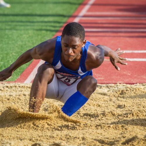 May 23, 2019: Action from DCSAA Track & Field Championships 2019 at Dunbar High School in Washington, D.C.. Cory Royster / Cory F. Royster Photography