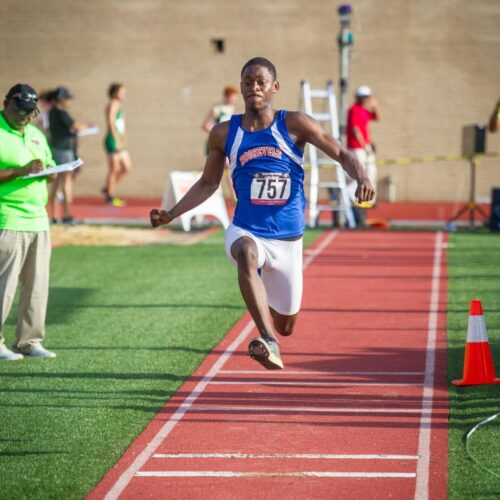 May 23, 2019: Action from DCSAA Track & Field Championships 2019 at Dunbar High School in Washington, D.C.. Cory Royster / Cory F. Royster Photography