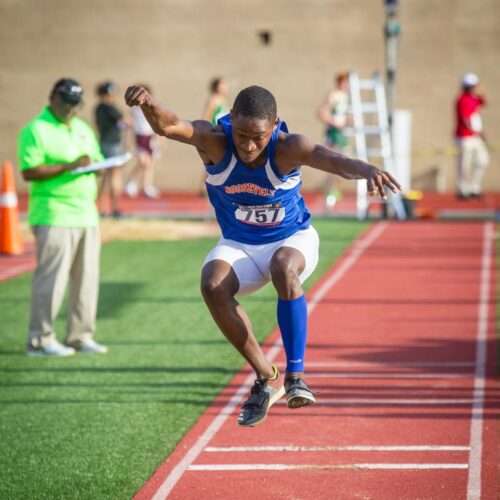 May 23, 2019: Action from DCSAA Track & Field Championships 2019 at Dunbar High School in Washington, D.C.. Cory Royster / Cory F. Royster Photography