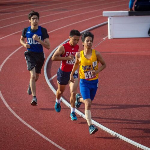 May 23, 2019: Action from DCSAA Track & Field Championships 2019 at Dunbar High School in Washington, D.C.. Cory Royster / Cory F. Royster Photography