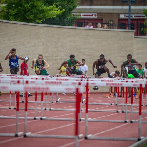 May 23, 2019: Action from DCSAA Track & Field Championships 2019 at Dunbar High School in Washington, D.C.. Cory Royster / Cory F. Royster Photography