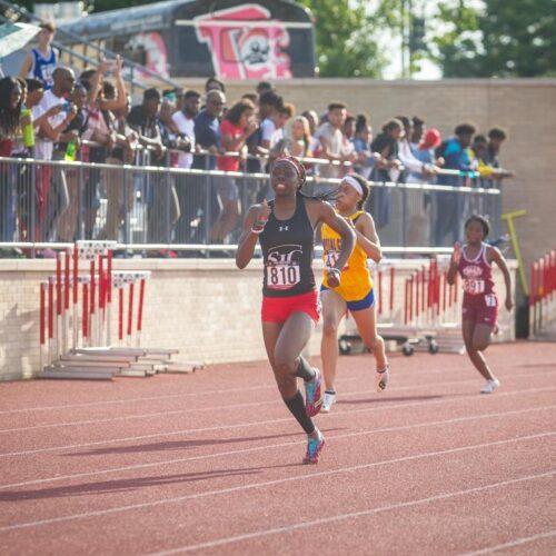 May 22, 2019: Action from DCSAA Track & Field Championships 2019 at Dunbar High School in Washington, D.C.. Cory Royster / Cory F. Royster Photography