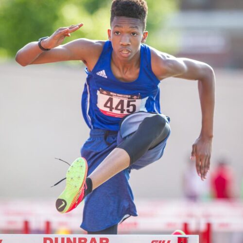 May 22, 2019: Action from DCSAA Track & Field Championships 2019 at Dunbar High School in Washington, D.C.. Cory Royster / Cory F. Royster Photography