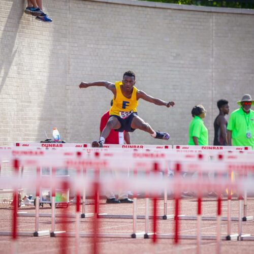 May 22, 2019: Action from DCSAA Track & Field Championships 2019 at Dunbar High School in Washington, D.C.. Cory Royster / Cory F. Royster Photography