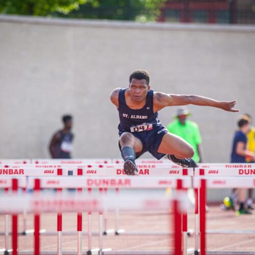 May 22, 2019: Action from DCSAA Track & Field Championships 2019 at Dunbar High School in Washington, D.C.. Cory Royster / Cory F. Royster Photography