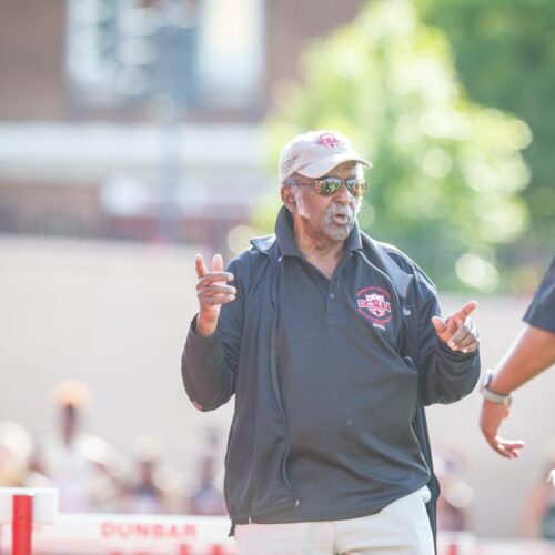 May 22, 2019: Action from DCSAA Track & Field Championships 2019 at Dunbar High School in Washington, D.C.. Cory Royster / Cory F. Royster Photography