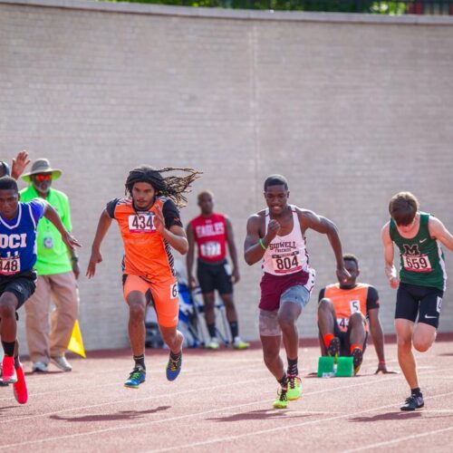 May 22, 2019: Action from DCSAA Track & Field Championships 2019 at Dunbar High School in Washington, D.C.. Cory Royster / Cory F. Royster Photography