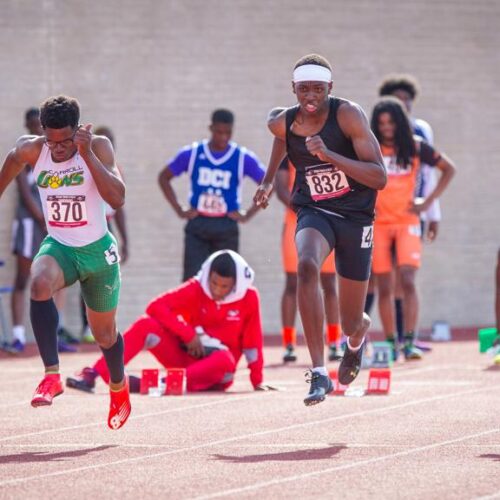 May 22, 2019: Action from DCSAA Track & Field Championships 2019 at Dunbar High School in Washington, D.C.. Cory Royster / Cory F. Royster Photography