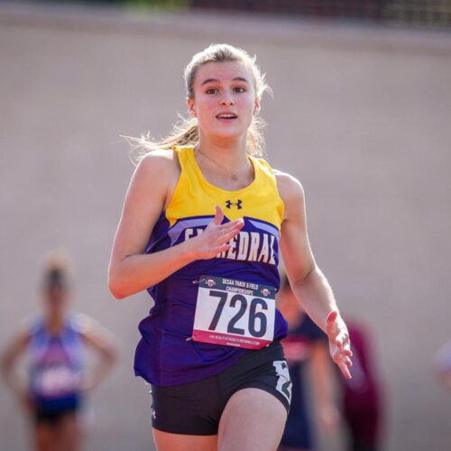 May 22, 2019: Action from DCSAA Track & Field Championships 2019 at Dunbar High School in Washington, D.C.. Cory Royster / Cory F. Royster Photography