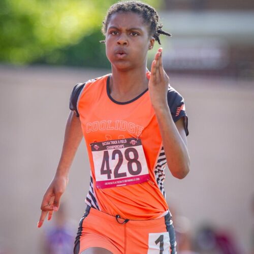 May 22, 2019: Action from DCSAA Track & Field Championships 2019 at Dunbar High School in Washington, D.C.. Cory Royster / Cory F. Royster Photography