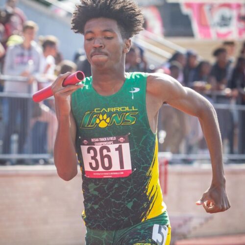 May 22, 2019: Action from DCSAA Track & Field Championships 2019 at Dunbar High School in Washington, D.C.. Cory Royster / Cory F. Royster Photography