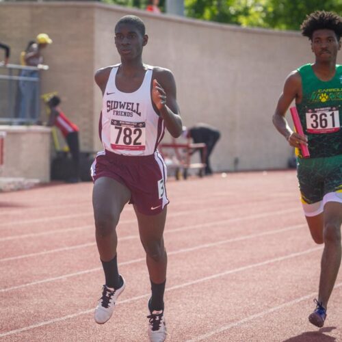 May 22, 2019: Action from DCSAA Track & Field Championships 2019 at Dunbar High School in Washington, D.C.. Cory Royster / Cory F. Royster Photography