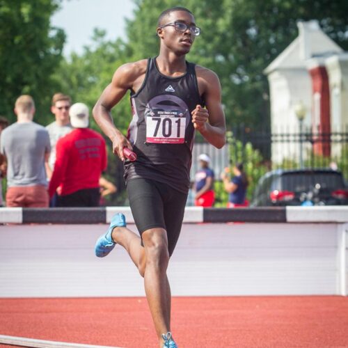 May 22, 2019: Action from DCSAA Track & Field Championships 2019 at Dunbar High School in Washington, D.C.. Cory Royster / Cory F. Royster Photography