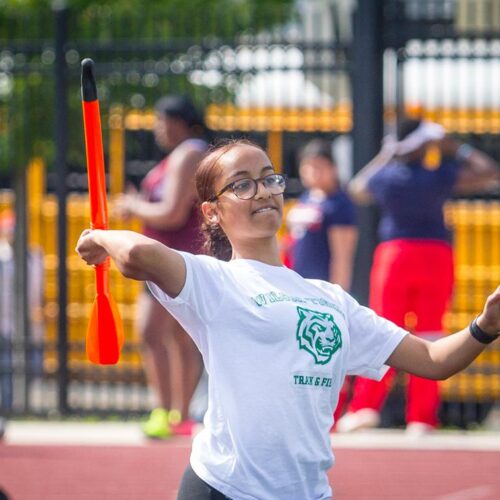 May 22, 2019: Action from DCSAA Track & Field Championships 2019 at Dunbar High School in Washington, D.C.. Cory Royster / Cory F. Royster Photography