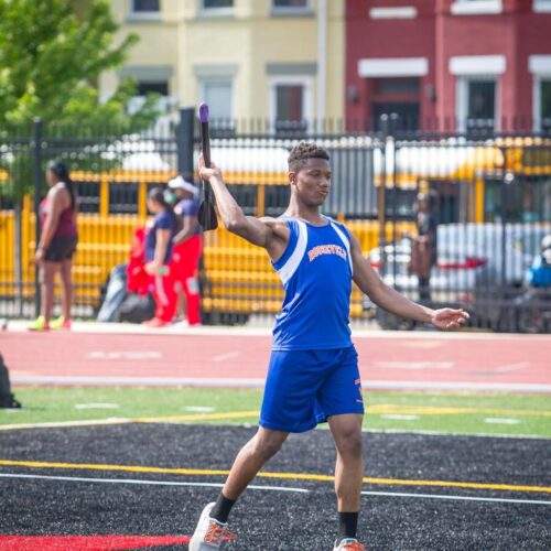 May 22, 2019: Action from DCSAA Track & Field Championships 2019 at Dunbar High School in Washington, D.C.. Cory Royster / Cory F. Royster Photography